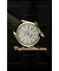 Omega Seamaster Co-Axial Chrnometer Montre en Or