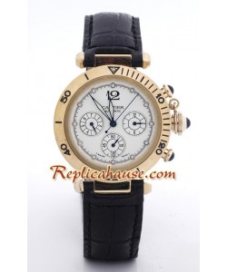 Cartier Replique De Pasha - d' or Montre