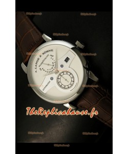 Alange Sohne Edition Zeitwerk Montre Japonaise Cadran Blanc