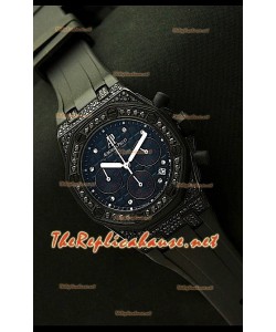 Audemars Piguet Royal Oak Femmes Chronograph Montre Suisse Quartz en PVD 