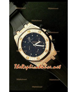 Audemars Piguet Royal Oak Femmes Chronograph Montre en Or Rose