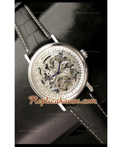 Breguet Skeleton Japanese Replica Montre en Acier