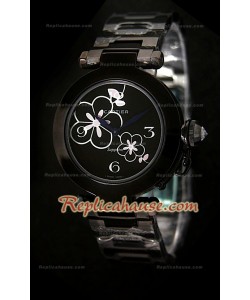 Pasha De Cartier Japanese Montre avec Couche PVD