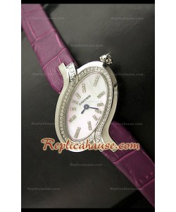 Delices De Cartier Femmes Replica Montre avec Bracelet Rose