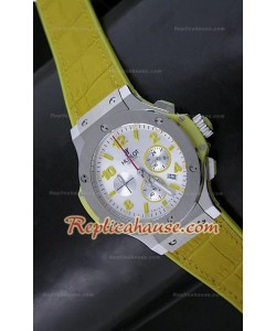 Hublot Big Bang Swiss Quartz Montre - 38MM en Jaune