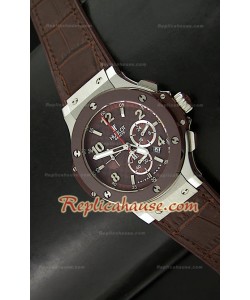 Hublot Big Bang Swiss Quartz Montre - 38MM en Marron