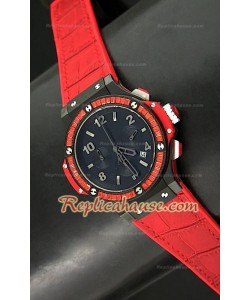 Hublot Big Bang Tutti Frutti Quartz Montreen Rouge - 38MM