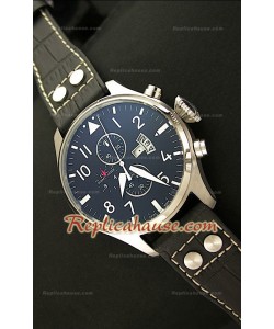 IWC Big Pilot Complications Steel Japanese Montre - 47 mm