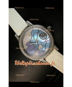 Jaeger LeCoultre Mouvement Quartz Japonais Montre Pour Femme - Cadran Blanc
