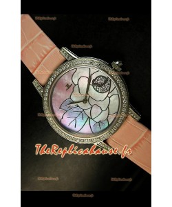 Jaeger LeCoultre Mouvement Quartz Japonais Montre Pour Femme - Cadran Rose
