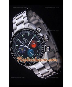 Omega Speedmaster Racing Michael Schumacher Colorful Sub Dials Montre
