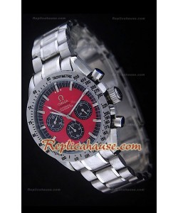 Omega Speedmaster Racing Michael Schumacher Edition Montre avec Cadran Rouge