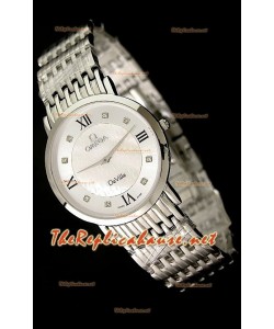 Omega Deville Mens Japanese Replica Montre en Acier