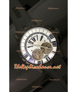 Roger Dubuis Excalibur Chronoexcel Dual Tourbillon avec Boîtier PVD