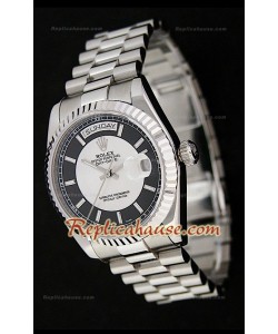 Rolex Replica Day Date Two Tone Japanese Cadran Bicolore
