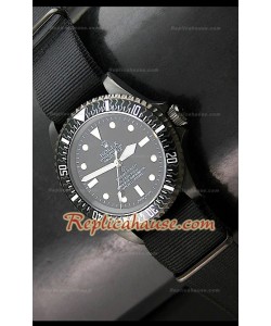 Rolex Submariner Pro Hunter Swiss Montre avec Lunette Carbone
