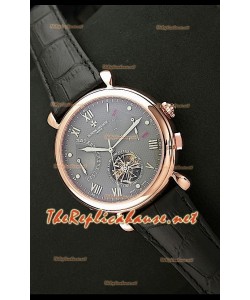 Vacheron Constantin Calender Complications Montre Cadran Gris Or Rose
