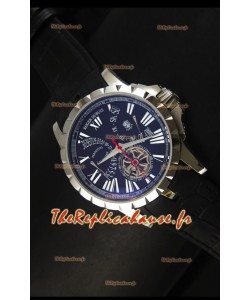 Montre Roger Dubuis Excalibur Calendar avec cadran noir 
