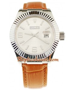 Rolex Datejust Leather Montre Replique