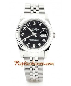 Rolex Replique Datejust Silver Hommes Montre