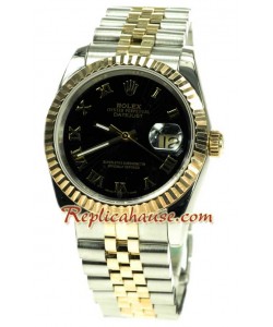 Rolex Datejust Two Tone Montre Replique