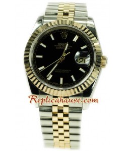 Rolex Datejust Two Tone Montre Replique