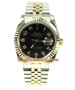 Rolex Datejust Two Tone Montre Replique