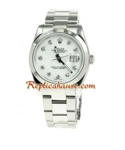 Rolex Replique Datejust Silver Montre