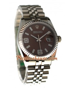 Rolex Replique Datejust Silver Montre