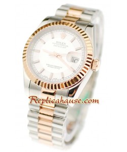 Rolex Replique Datejust Two Tone Montre