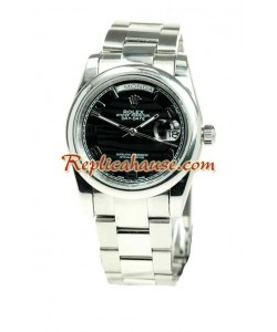 Rolex Replique Day Date Silver Montre