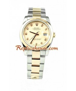 Rolex Replique Datejust Hommes Montre - Pink d' or