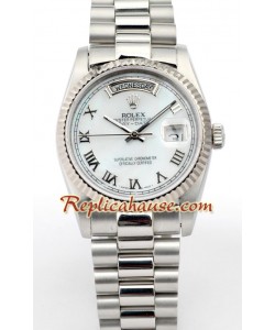 Rolex Replique Day Date-Silver