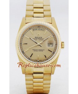 Rolex Replique Day Date d' or