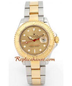 Rolex Replique Yacht Master Two Tone Hommes Size