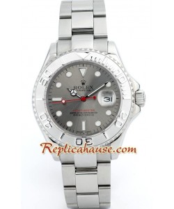 Rolex Replique Yacht Master - Silver - Hommes Size