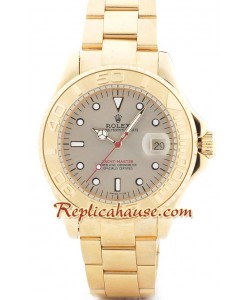 Rolex Yacht Master d' or - d' or Face