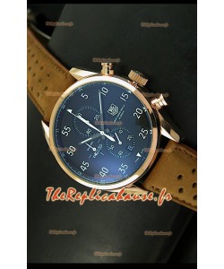 Tag Heuer Carrera 1887 Edition Space EX Montre Quartz Japonaise en Or Rose
