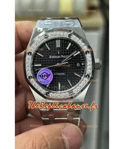 Audemars Piguet Montre Royal Oak 37MM cadran noir en mouvement 3120 - Réplique 1:1 
