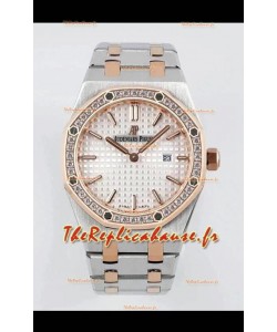 Audemars Piguet Royal Oak 33MM Boîtier bicolore Cadran blanc Réplique 1:1