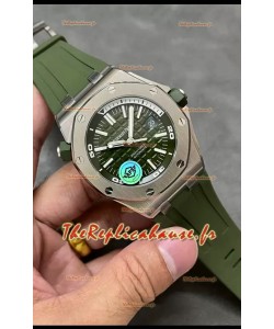 Audemars Piguet Royal Oak 1:1 Ultimate Montre suisse réplique Cadran vert Mouvement Cal.3120