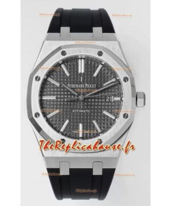 Audemars Piguet Royal 15400 41MM Cadran Gris 904L Acier Mouvement CAL.3120 Réplique Miroir 1:1 