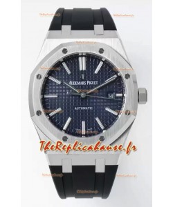 Audemars Piguet Royal 15400 41MM Cadran Bleu 904L Acier CAL.3120 Mouvement Réplique Miroir 1:1
