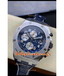 Audemars Piguet Royal Oak Offshore Chronographe cadran bleu Miroir 1:1 - Acier 904L