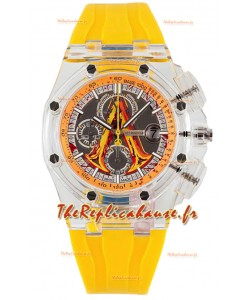 Audemars Piguet Royal Oak Offshore AET Remould LAMBDA Boîtier saphirs Montre suisse réplique 