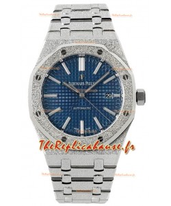 Audemars Piguet Royal Oak Frosted 37MM Cadran bleu automatique Réplique 1:1