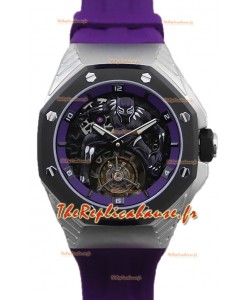 Audemars Piguet Royal Oak Flying Tourbillon Titane « Black Panther » Montre Suisse Réplique 1:1