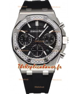 Audemars Piguet Royal Oak Offshore Chronographe cadran noir 37MM - Réplique Montre Suisse 