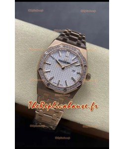 Audemars Piguet Royal Oak 33MM 904L Cadran or rose blanc Montre réplique 1:1 