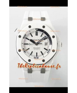 Audemars Piguet Royal Oak Offshore Céramique Ultime Réplique Suisse Montre Cadran Blanc Mouvement Cal.3102